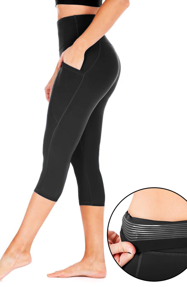 LOVE AND FIT Guardian Capri Leggings, Alternate, color, 