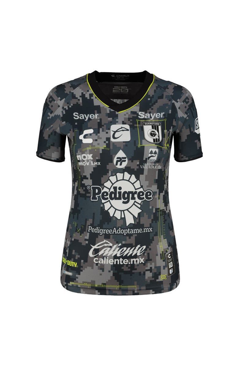 CHARLY Women's Charly Camo Queretaro FC 2023/24 Call of Duty Third Authentic Jersey, Alternate, color,