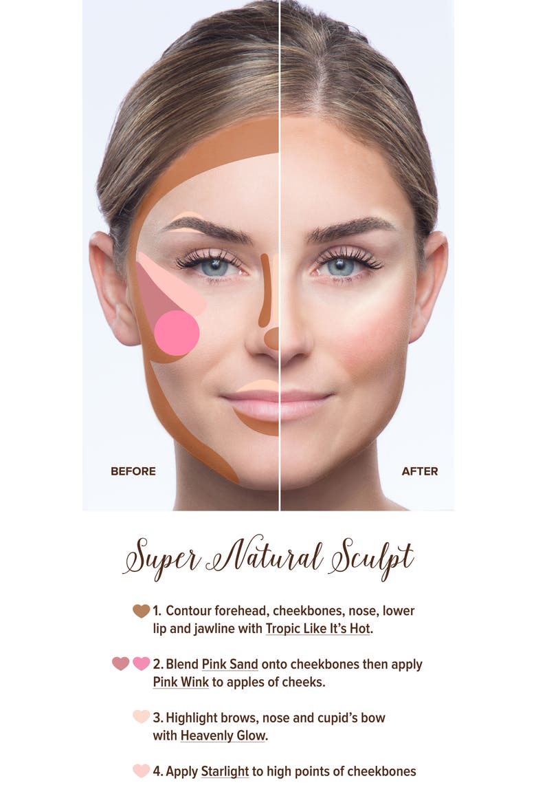 Natural Face Palette, Alternate, color, NO COLOR