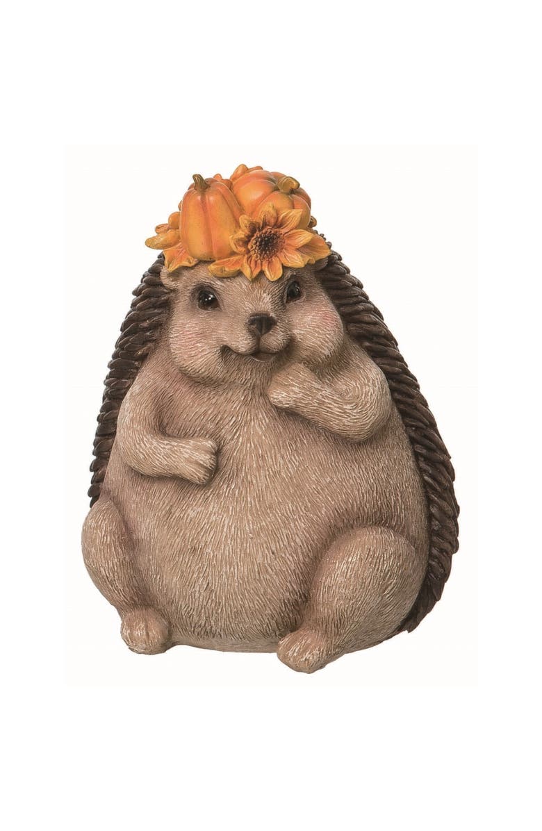Transpac Brown Autumn Woodland Animal Figurine, Main, color, Brown