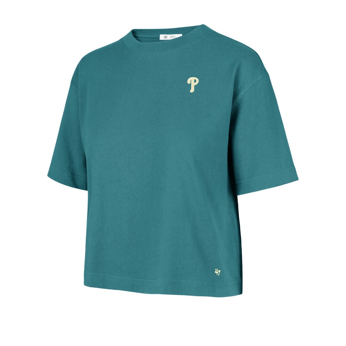 Women's '47  Teal Philadelphia Phillies Contemporary Basics Leon City T-Shirt - image 2