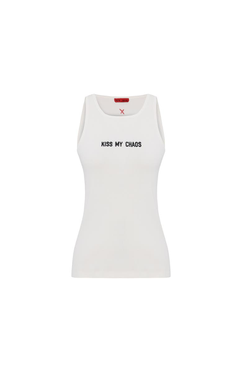 PCFG Cotton Rib Tank Top, Main, color, White