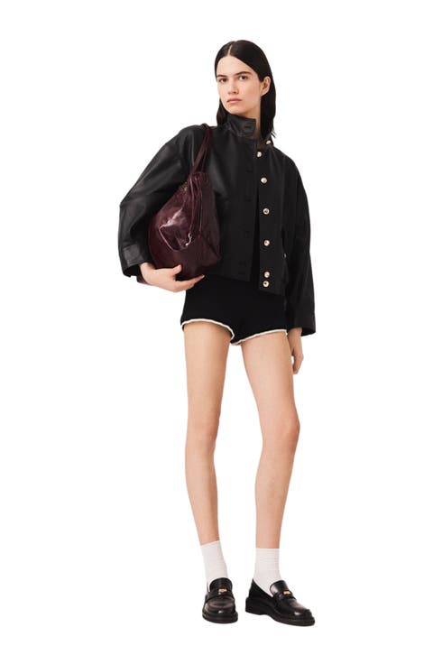 Leather jacket