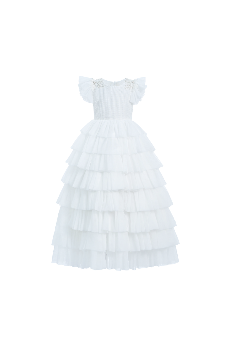 Abbyfield Dress, Main, color, White