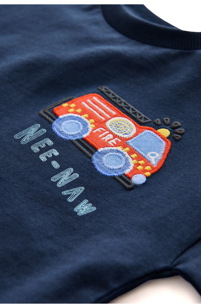 NEXT Kids' Character Appliqué Graphic T-Shirt, Alternate, color, Blue