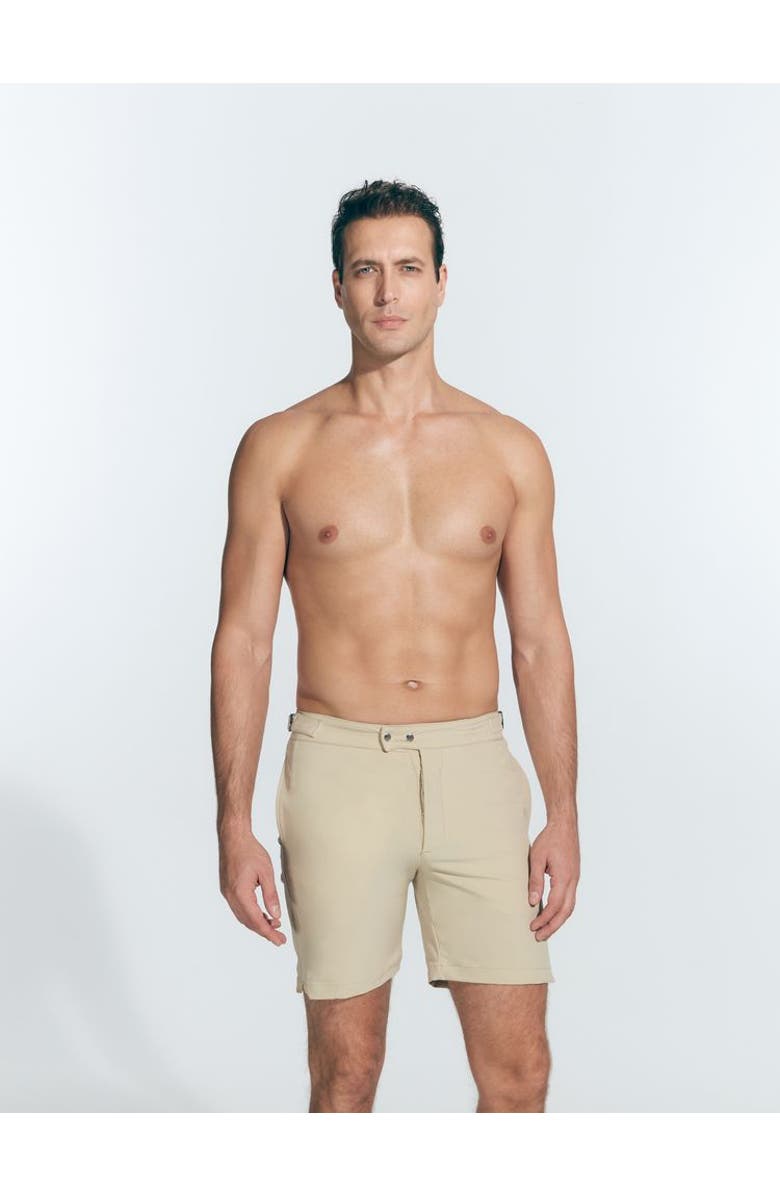 Moeva Jack - Men Swim Shorts, Main, color, Mint