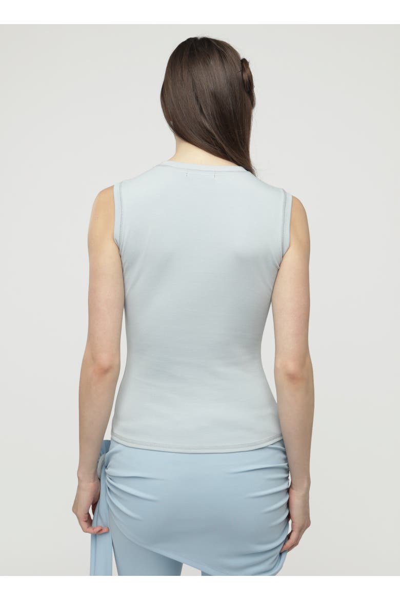 Dover Floral Jersey Tank, Alternate, color, Rose