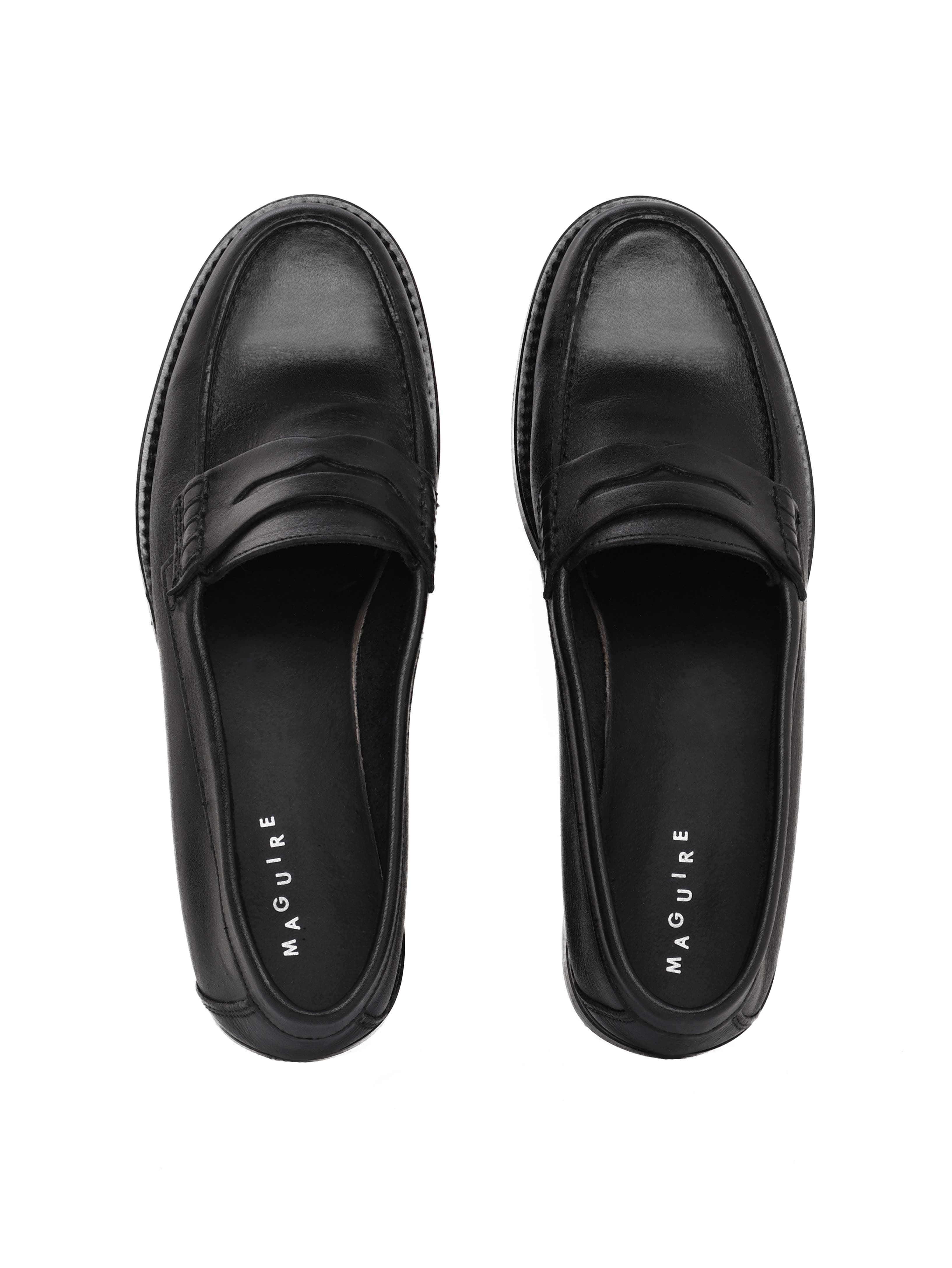 Maguire Napoli Loafer, Alternate, color, Black