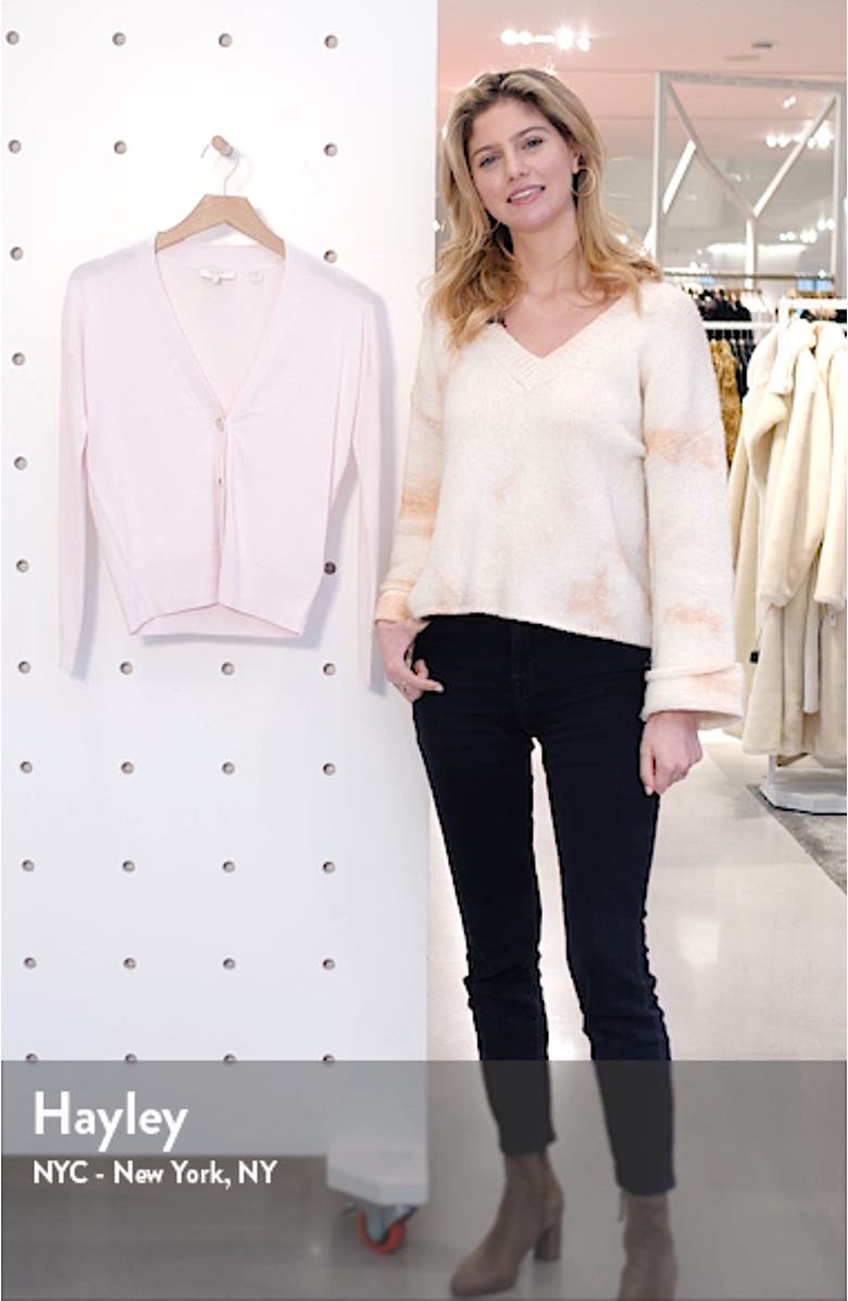 Aubreiy V-Neck Cardigan, sales video thumbnail