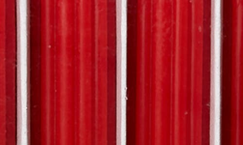 Tag Set Of 4 Ribbed Taper Candles In Red