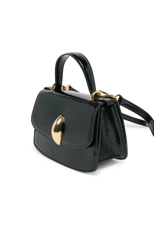 Dolce Vita Lucia Faux Leather Top Handle Bag In Black