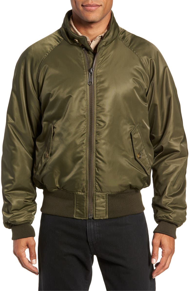 Baracuta G9 Water Resistant Insulated Flight Jacket, Alternate, color,