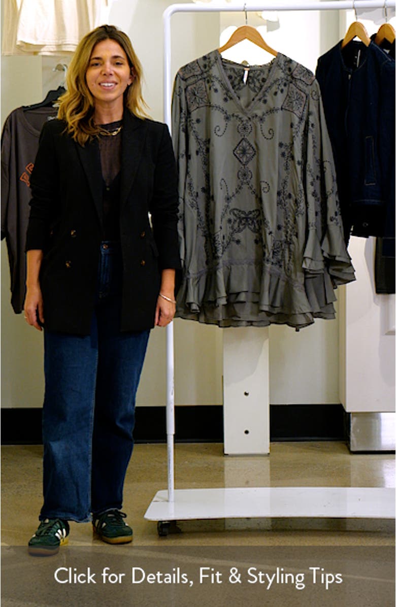 Bali September Sun Long Sleeve Minidress, sales video thumbnail