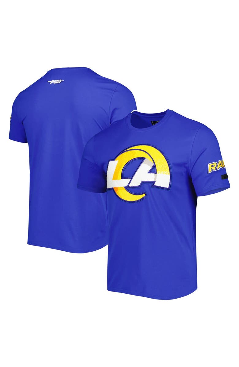 PRO STANDARD Men's Pro Standard Royal Los Angeles Rams Mash Up T-Shirt, Main, color, Royal