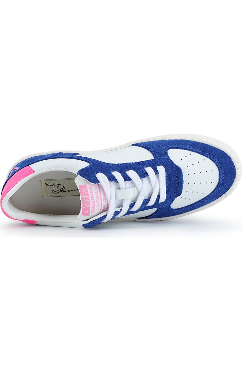 Vintage Havana Fast Sneaker, Alternate, color, Electric Blue/ Neon Pink