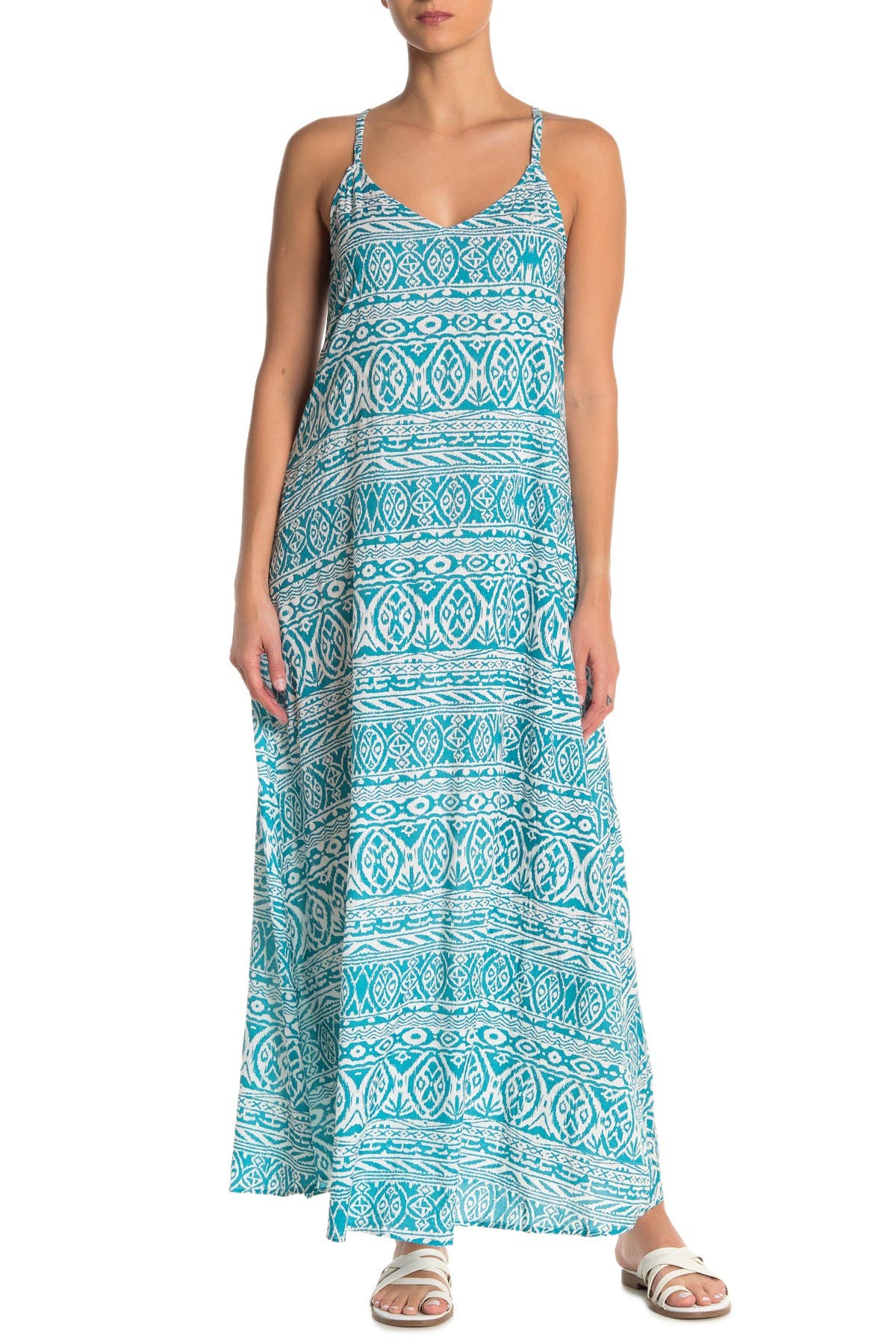 BOHO ME Printed Woven Maxi Dress | Nordstromrack