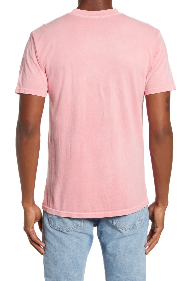 Cyber Tropics Logo Graphic Tee, Alternate, color, CORAL