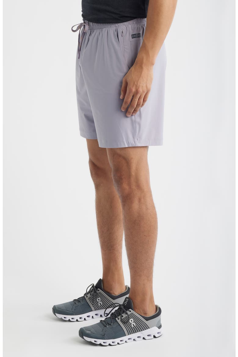 Pursuit 7-Inch Unlined Training Shorts, Alternate, color, PURPLE SMOKE