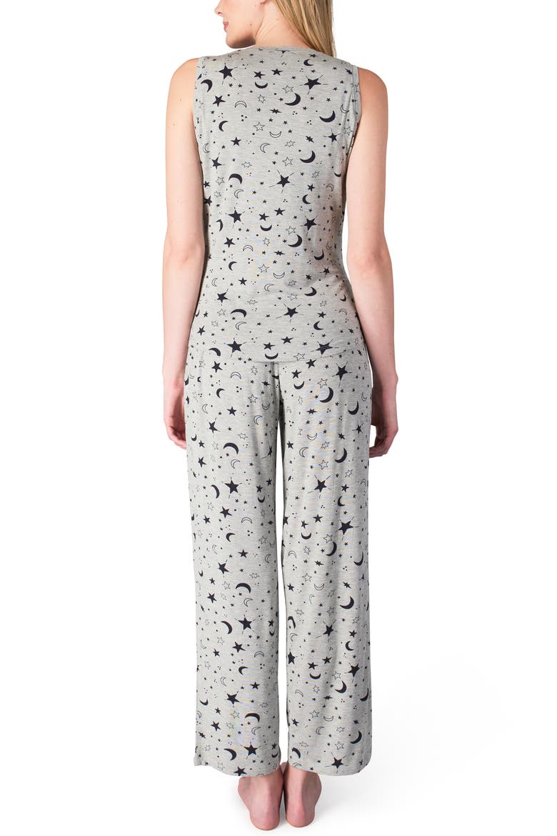 Joy Tank & Pants Maternity/Nursing Pajamas, Alternate, color, TWINKLE NIGHT