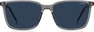 BOSS HG 1423/G/S 56mm Gradient Rectangular Sunglasses