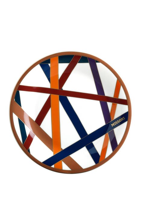 Bread and Butter Plates NASTRI Set of 2  Multicolor diam. 6"