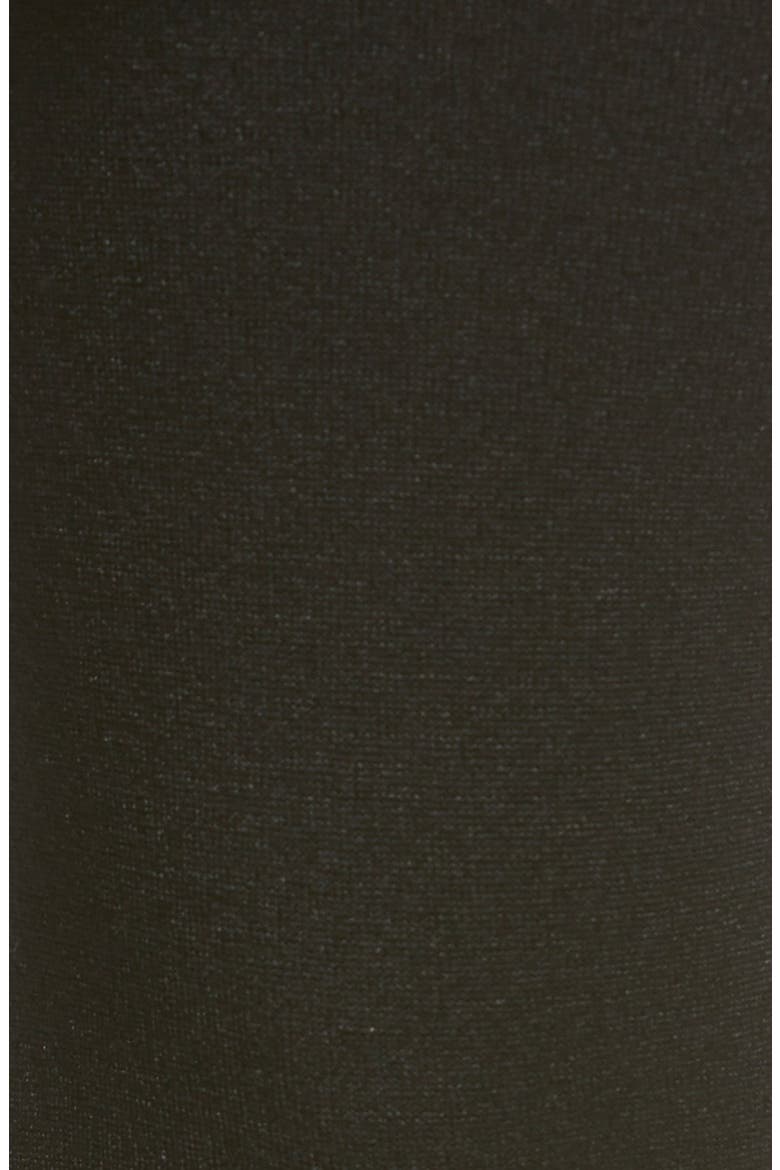 Brushed Sweater Tights, Alternate, color, BLACK
