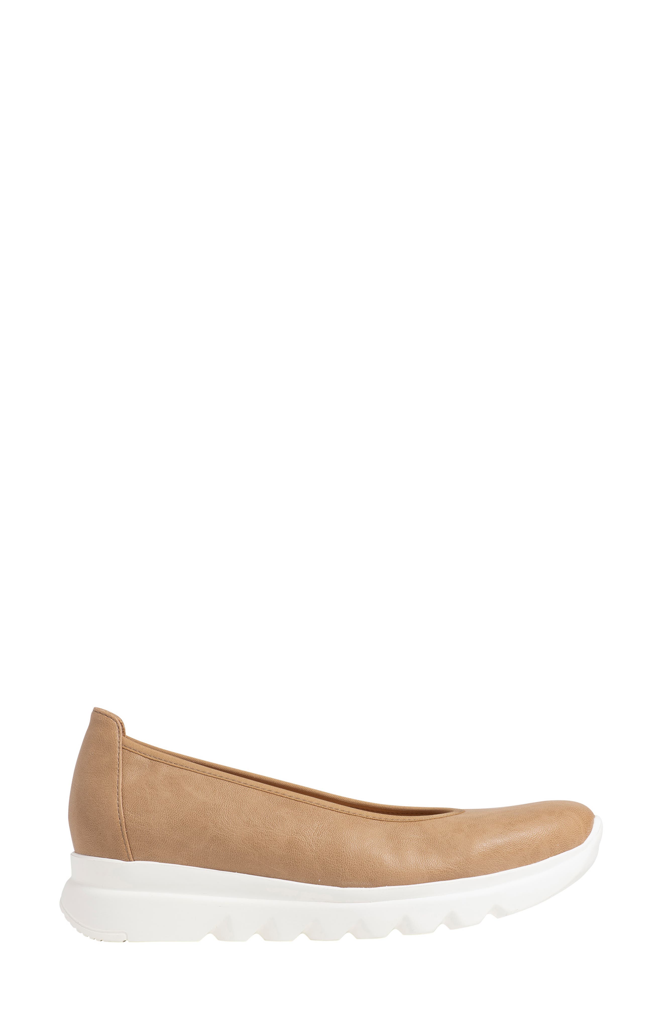 Snallerina Flat, Alternate, color, SAND
