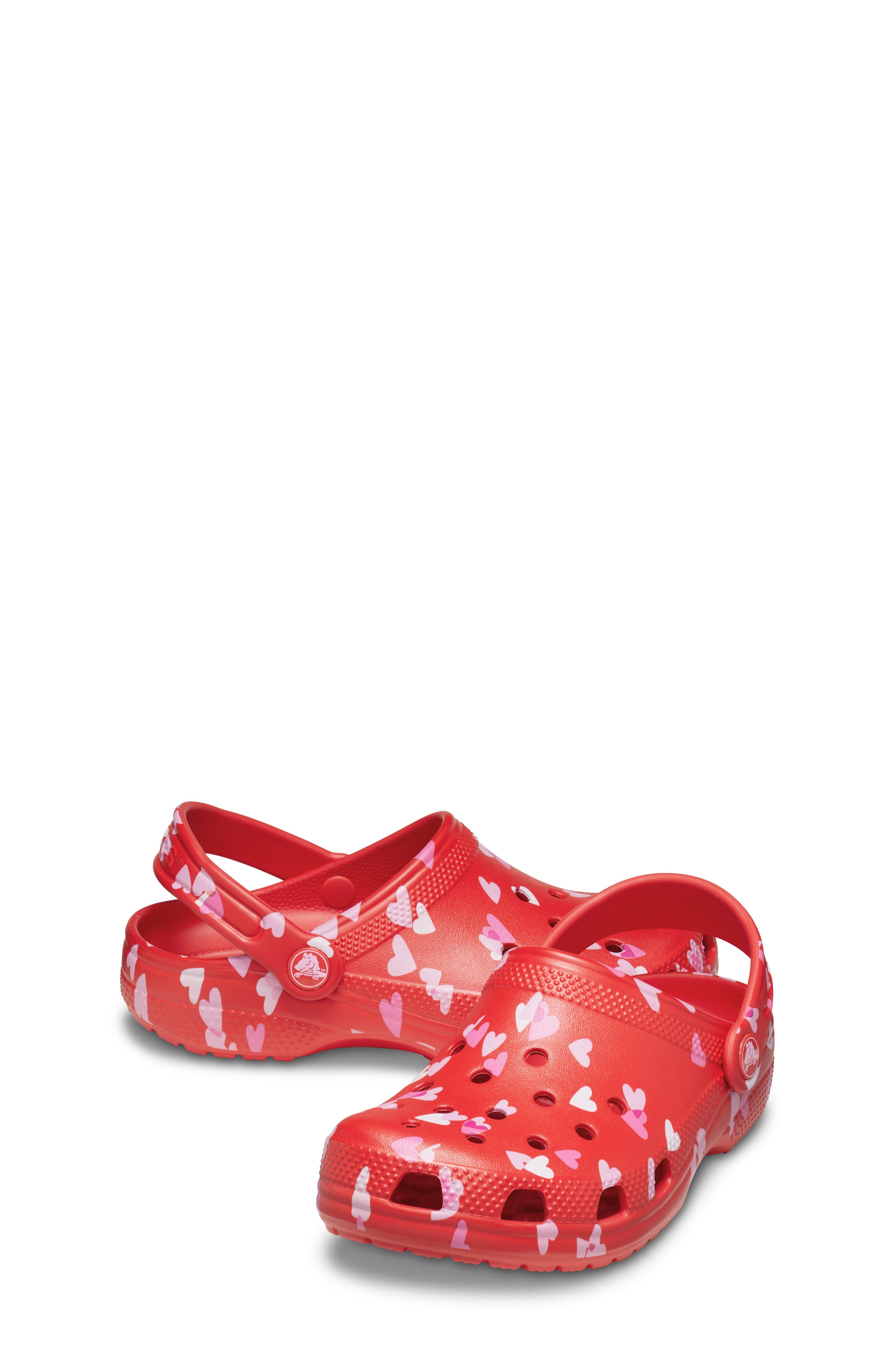 CROCS Classic V-Day Clog, Alternate, color, Chr