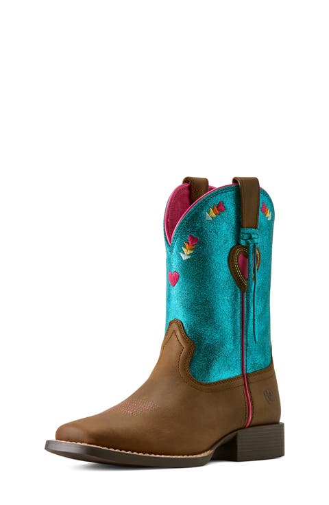 Kids' Rodeo Love Leather Western Boot