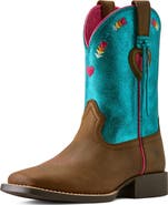 Ariat Kids' Rodeo Love Leather Western Boot
