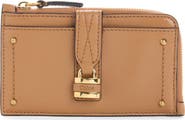Chloé Small Paddington Leather Zip Wallet