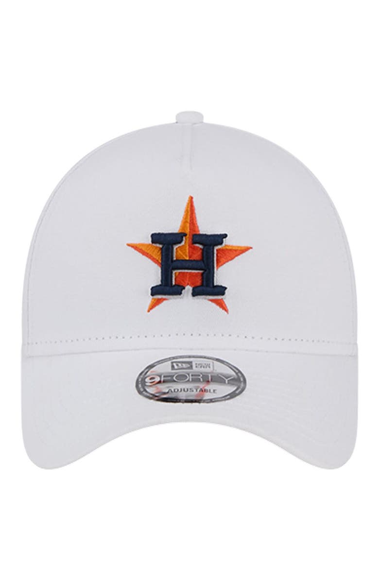 New Era Men's New Era White Houston Astros TC A-Frame 9FORTY Adjustable Hat, Alternate, color, 