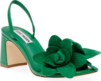 Steve Madden Farrie Flower Slingback Sandal (Women) | Nordstrom