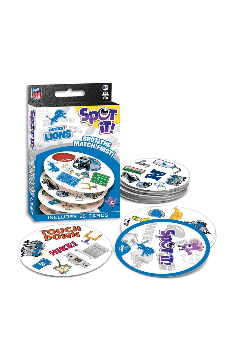Detroit Lions Spot It! Card Game, Alternate, color, Multicolor