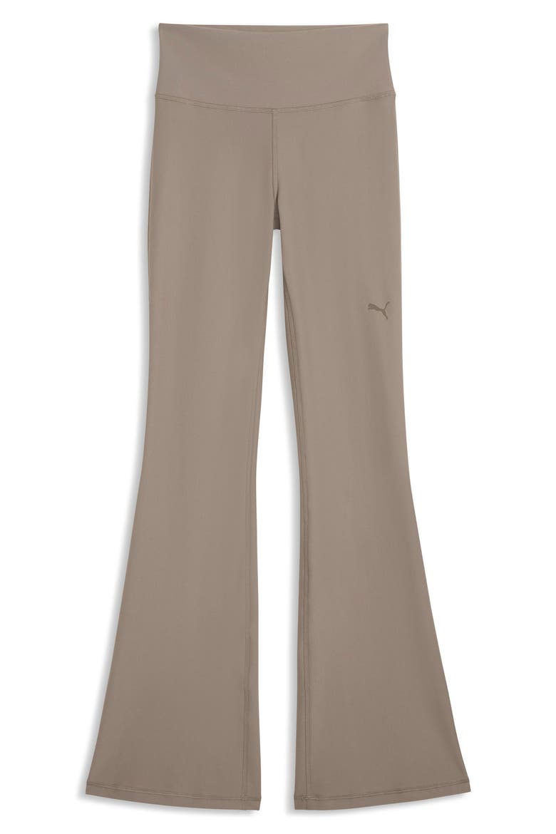Cloudspun Performance Flare Leg Tights, Alternate, color, MOUSE GRAY