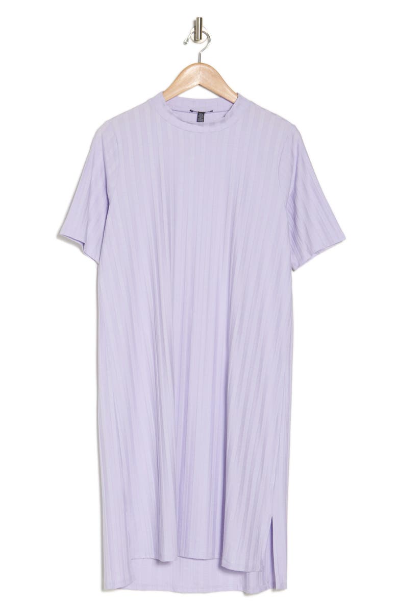 Eileen Fisher Mock Neck Rib Dress, Alternate, color, 