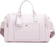 Mali + Lili Amie Recycled Vegan Leather Weekend Duffle Bag