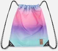 Deux par Deux Gradient Durable Functional Lightweight Drawstring Bag