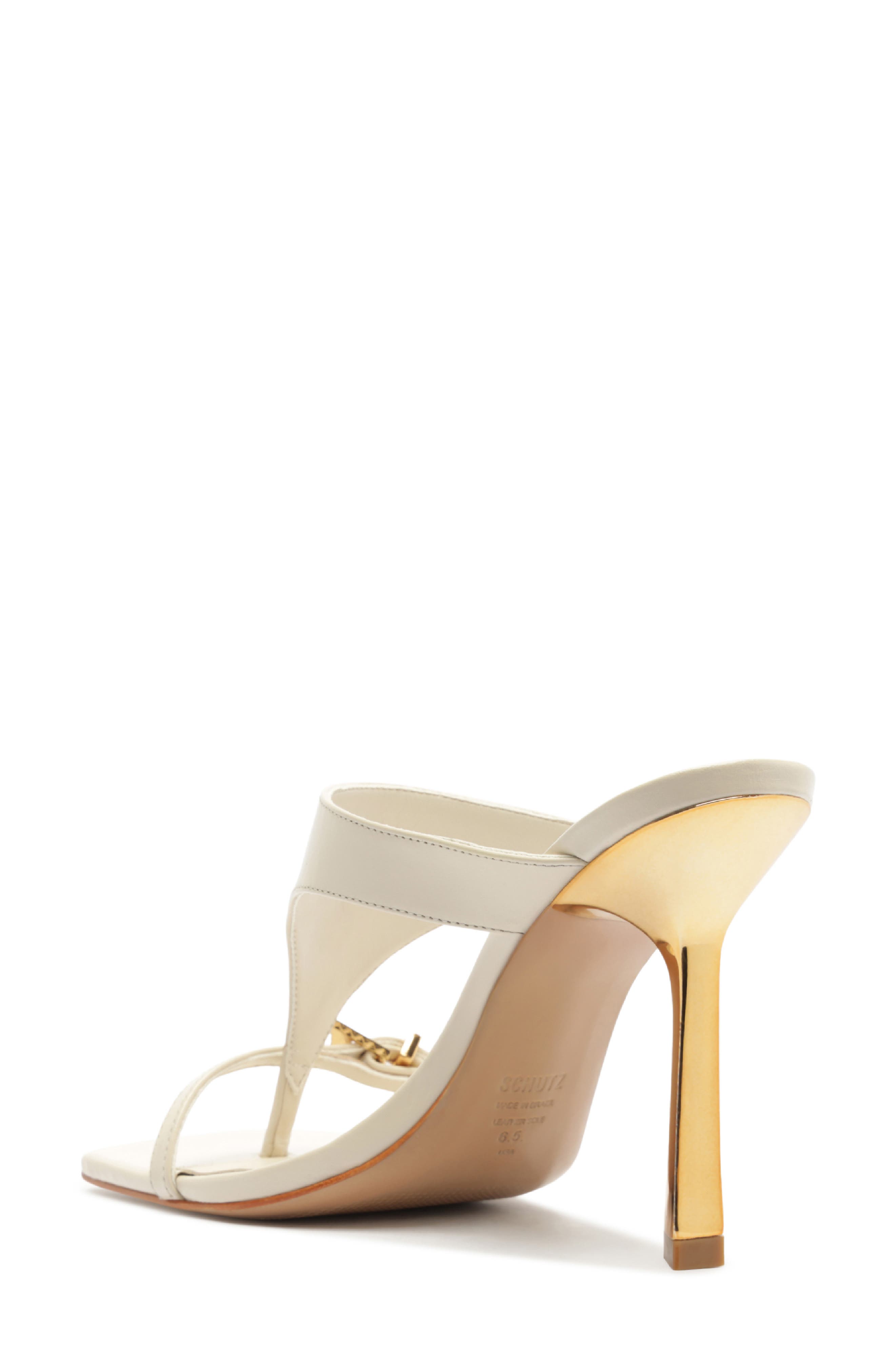 Schutz Tana Flip-Flop, Alternate, color, Sugar White