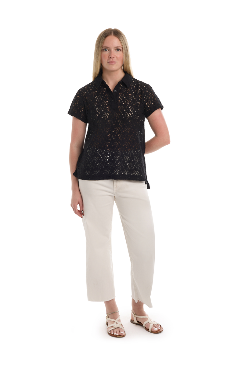 Wilt Short Sleeve Polo, Alternate, color, Black