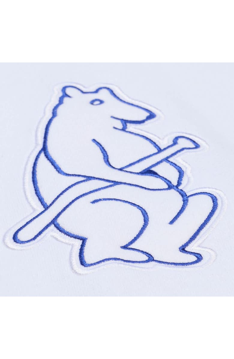 Mitchell & Ness Men's Mitchell & Ness  White Chicago Cubs Cooperstown Collection Fleece Hoodie, Alternate, color, White