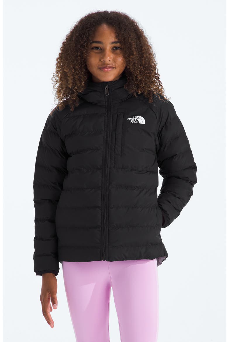 Kids' Perrito Water Repellent Reversible Jacket, Alternate, color, TNF BLACK/ SMOKED PEARL