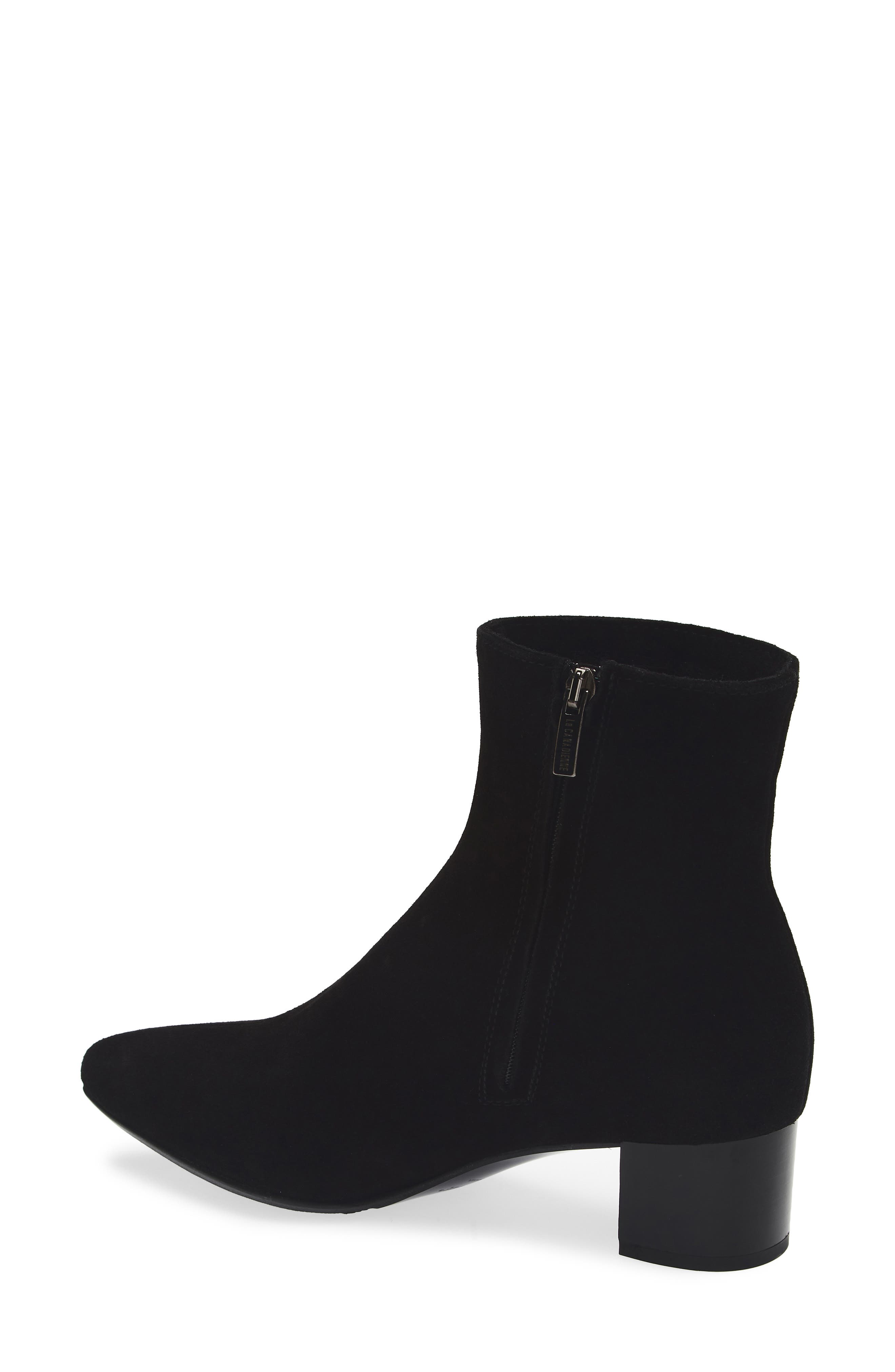 La Canadienne Annie City Dry<sup>™</sup> Waterproof Ankle Boot, Alternate, color, Black Suede