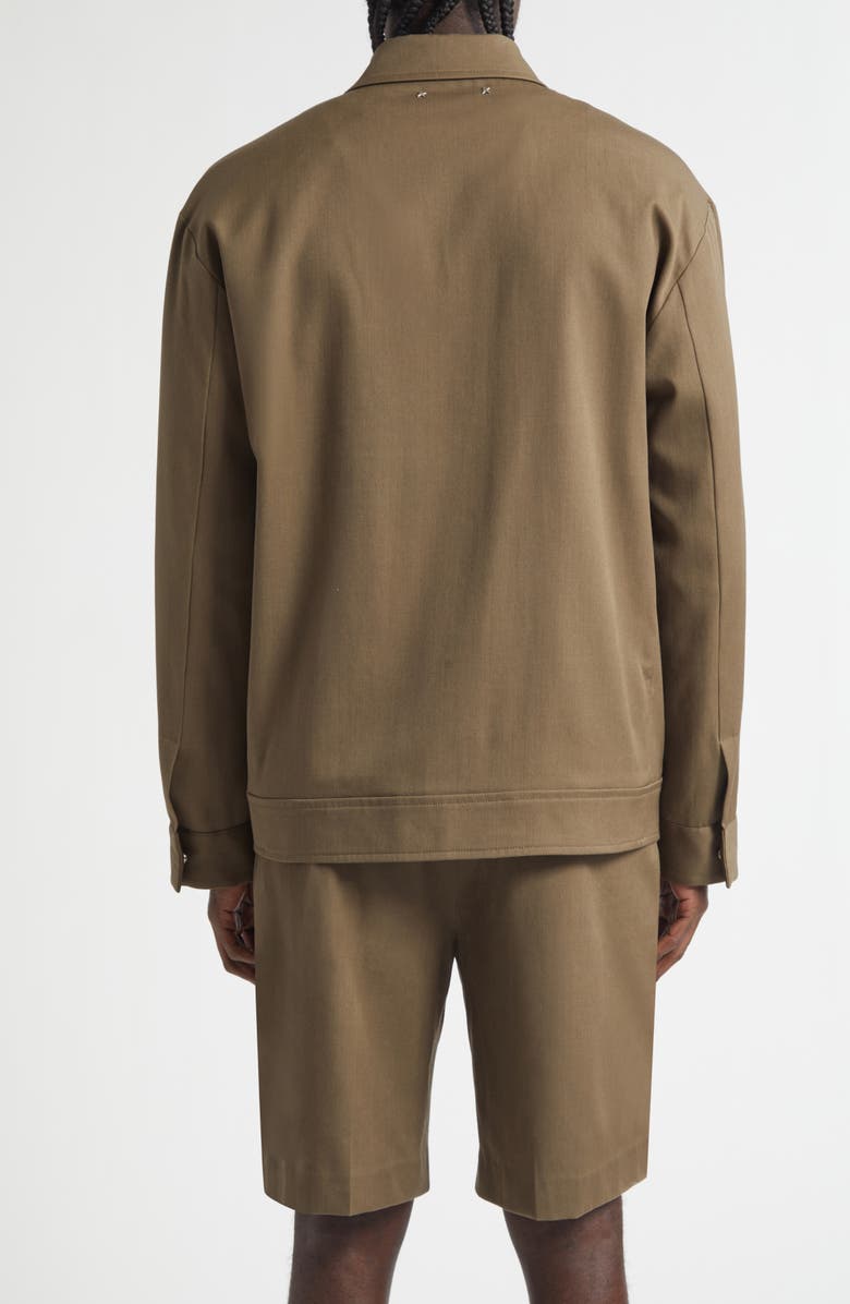 Golden Goose Journey Luther Virgin Wool Gabardine Coach's Jacket, Alternate, color, Cub