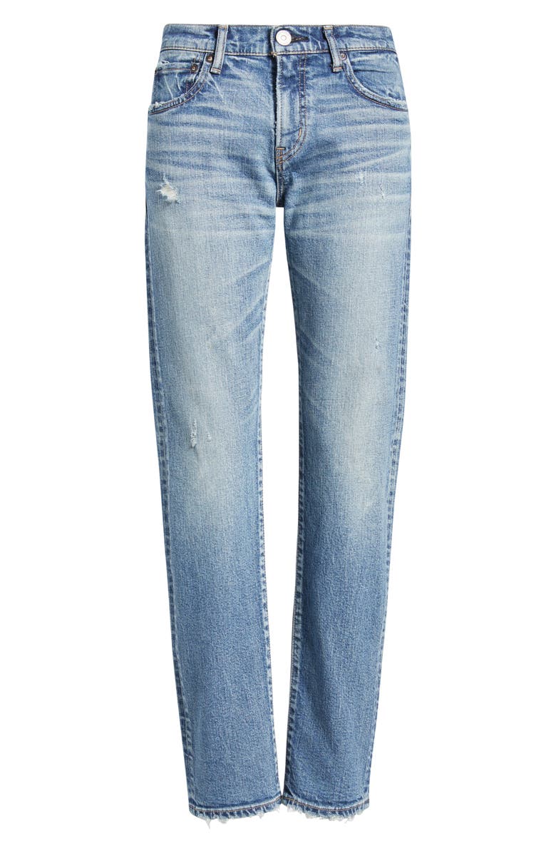 MOUSSY VINTAGE Linden Slim Straight Leg Jeans, Alternate, color, Blue
