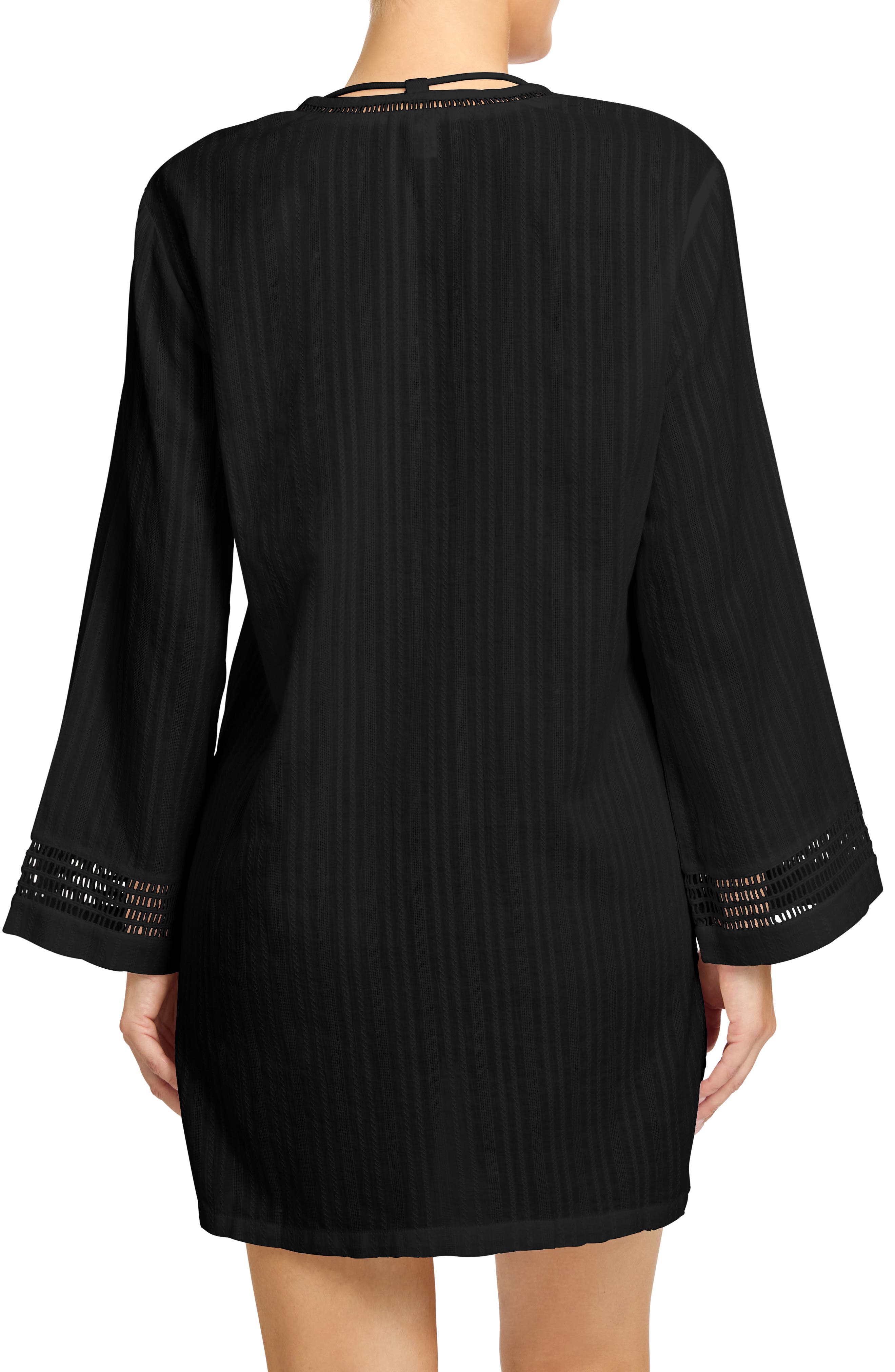 Marina Lace-Up Cover-Up Tunic - image 2
