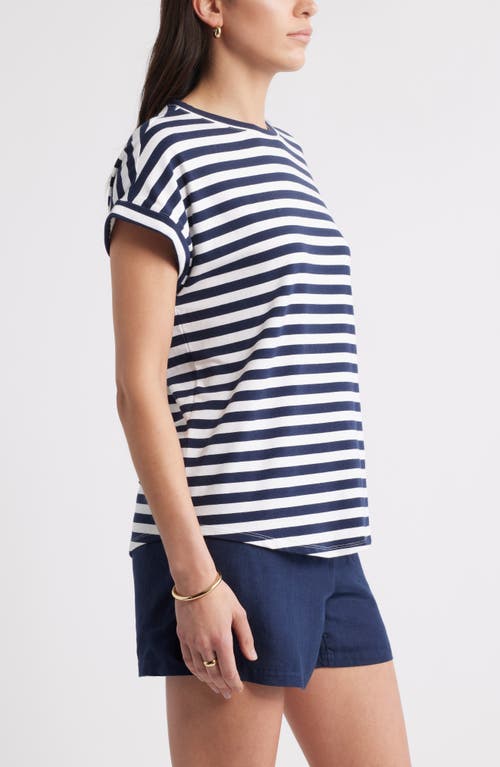 Caslonr Caslon(r) Cuff Sleeve T-shirt