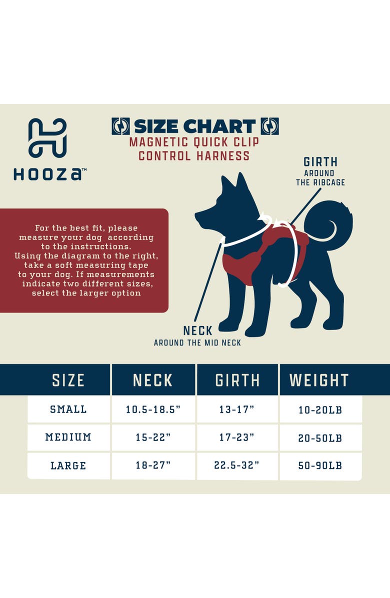 HOOZA Control Harness Black Large Dog Outdoor, Adjustable, Breathable, Alternate, color, Black