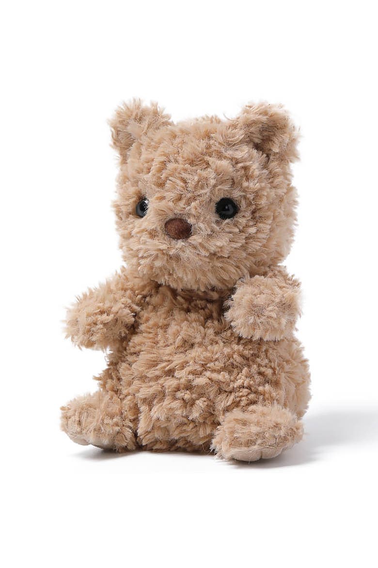 6 Inch Bear Weighted Stuffed Animal, Alternate, color, Multicolored