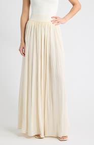 Odd Muse Semisheer Maxi Skirt